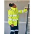 Taped Hi Vis Wet Weather Bomber Jacket