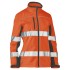 Women's Taped Two Tone Hi Vis Soft Shell Jacket