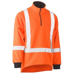 X Taped TTMC Hi Vis Polar Fleece 1/4 Zip Pullover