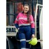 Women's Taped Hi Vis Cool Lightweight Drill Shirt