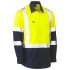 X Taped Biomotion Two Tone Hi Vis Lightweight Drill Shirt