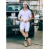 Stretch Cotton Drill Cargo Short