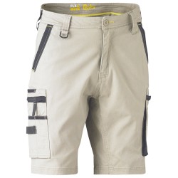 Flx & Move™ Stretch Utility Zip Cargo Short