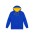 Got Colour Hoodie - Royal/Gold