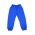 Reinforced Knee Sweatpants - Kids - Bright Royal