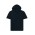 Short-Sleeved Origin Hoodie - Black
