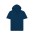 Short-Sleeved Origin Hoodie - Navy