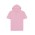 Short-Sleeved Origin Hoodie - Pale Pink