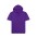 Short-Sleeved Origin Hoodie - Purple