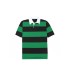 Short-Sleeved Striped Rugby Jersey