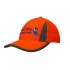 Luminescent Safety Cap with Reflective Inserts and Trim