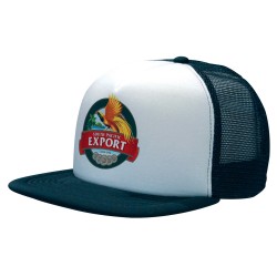 Flat Peak Trucker Mesh Cap