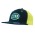 Premium American Twill With Mesh Back & Snap Back Pro Styling - Navy/Green