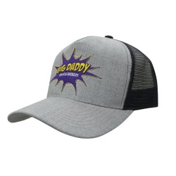 Grey Marle American Twill with Mesh Back