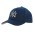 Premium American Twill Cap Contrast Peak Under - Bottle/Charcoal
