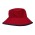 Breathable Poly Twill Reversible Bucket Hat - Navy/Red