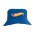 Breathable Poly Twill Youths Bucket Hat - Black
