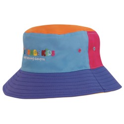 Multi Colour Breathable Poly Twill Bucket Hat