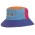 Multi Colour Breathable Poly Twill Bucket Hat - Multi Colour