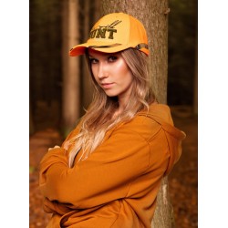 Luminescent Safety Cap with Leaf Print Camoflague