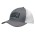 Breathable Poly Twill with HoneyComb Mesh - Charcoal/White