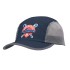Sports Rip Stop Cap with Mesh Side Panels