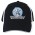 Brushed Heavy Cotton Cap with Inserts on the Peak & Crown - Black/White