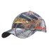 Leaf Print Camouflage Cotton Twill Cap