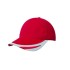 Brushed Heavy Cotton Cap with Peak Trim Embroidered