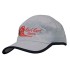 Microfibre Sports Cap with Trim on Edge of Crown & Peak