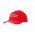 Brushed Heavy Cotton Cap with Contrasting Stitching and Open Lip Sandwich - Black/White
