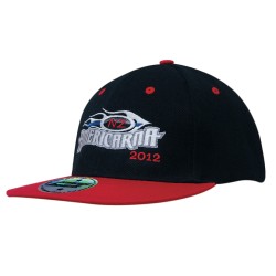 Premium American Twill Cap with Snap Pro Back Pro Styling - Two Tone