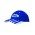 Sandwich Mesh Cap with Striping on Peak - Black/White