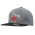 Grey Marle Flannel With Snap Back Pro Styling - Grey/Black