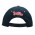 Premium American Twill With Snap Back Pro Junior Styling - Black/Orange