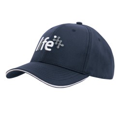 Ripstop Sports Cap with Sandwich Peak Trim