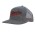 Grey Marle Flannel Cap with Mesh Back - Grey Marle