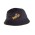 Childs Brushed Sports Twill Bucket Hat - Black