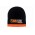Two Tone Cable Knit Beanie - Black/Charcoal