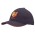 Brushed Heavy Cotton Cap with Sandwich Trim - Black/Gold