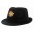 Fedora Cotton Twill Hat - Black