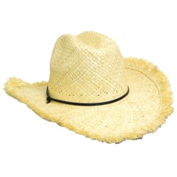 Frayed Edge Cowboy Straw Hat