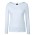 C of C Ladies Long Sleeve Boat Neck Tee - White