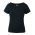C of C Ladies Short Sleeve Boat Neck Tee - Black