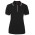 JB's Ladies Contrast Polo - Black/White