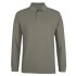 C of C L/S 320G POPCORN COTTON POLO 