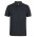 C of C 320G Popcorn Cotton Polo - Black