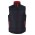 JB's Puffer Contrast Vest Navy/Lt BLUE-5XL - Black/Red