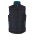JB's Puffer Contrast Vest Navy/Lt BLUE-5XL - Black/Aqua