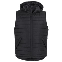 JB's HOODED PUFFER VEST 